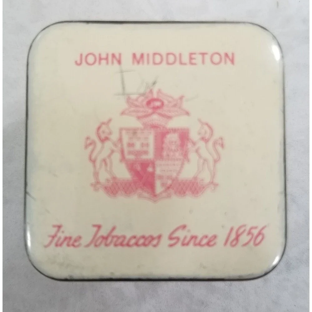 Vintage John Middleton Tobacco Tin – 1950s/70s, 2